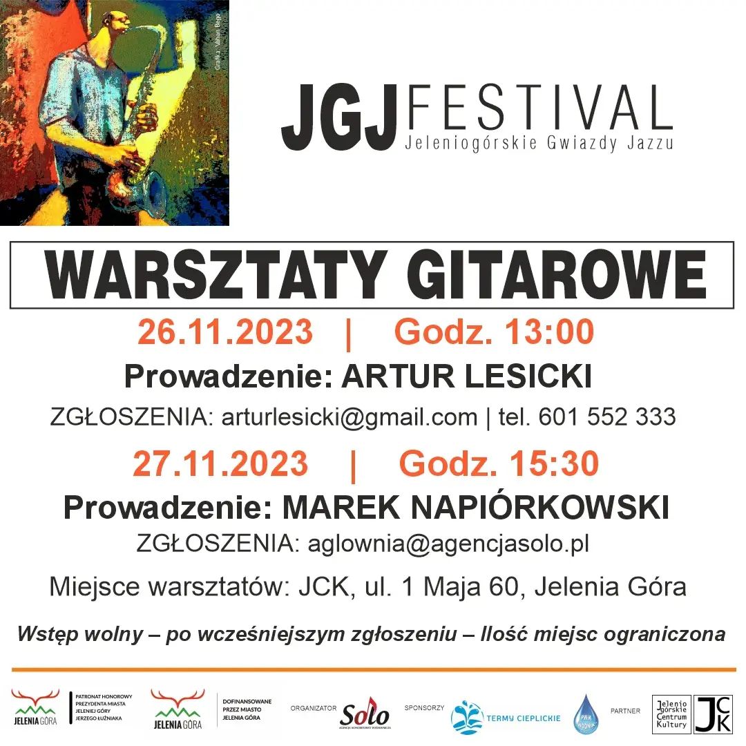 Guitar Meeting — warsztaty gitarowe, Jelenia Góra
